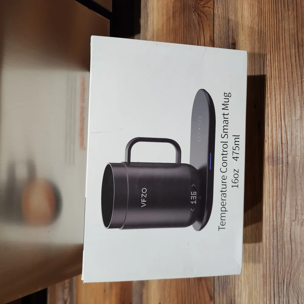 Smart Mug Warmer and Wireless Charger - Black